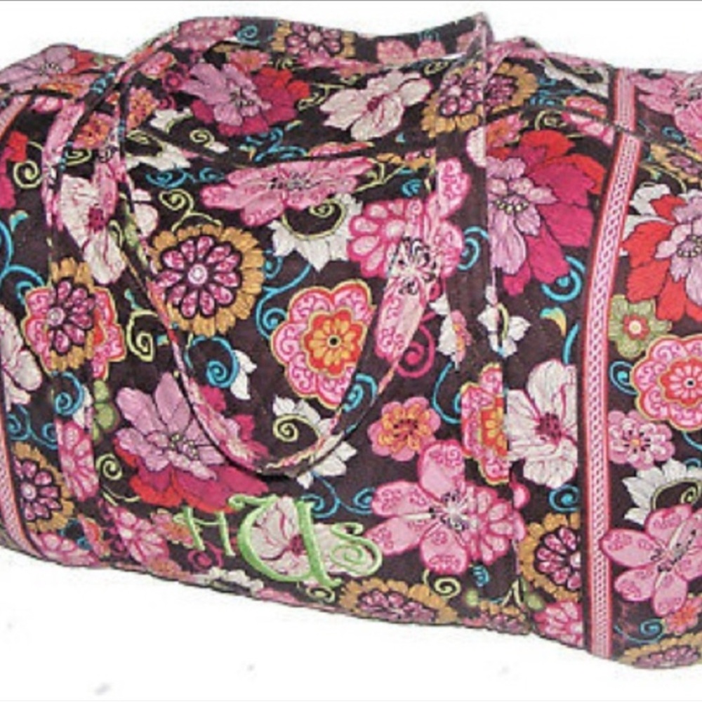 Vera Bradley Large “Mod Floral Pink” Patterned Women's Bag